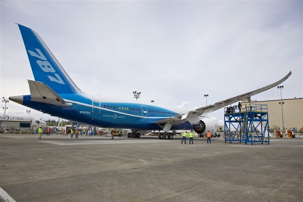 Boeing 787-8 Dreamliner vers les essais en vol