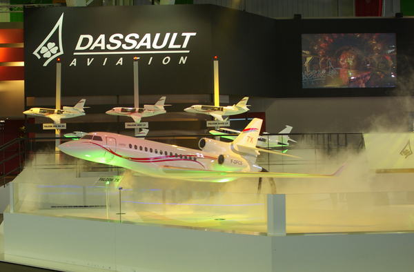 Stand Dassault Aviation au Salon du Bourget 2009