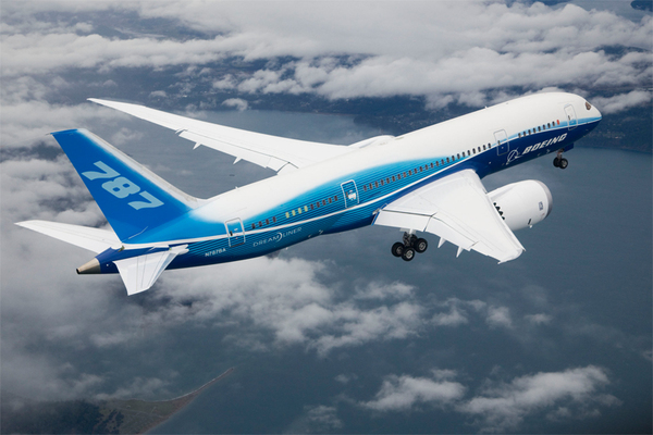 Boeing 787-8 en vol
