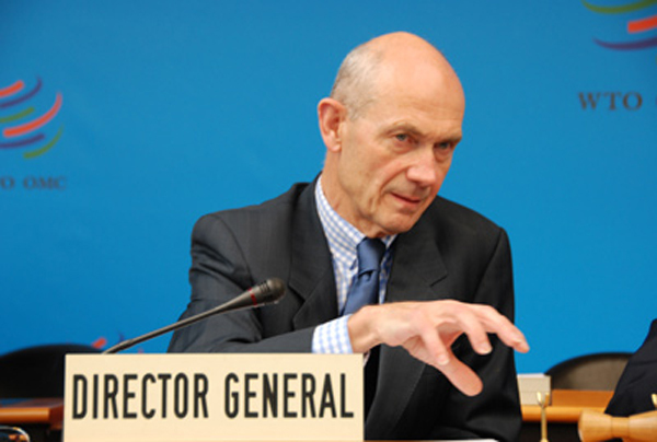 Pascal LAMY, président de l'OMC