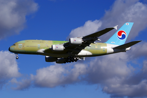 Premier Airbus A380 de Korean Air