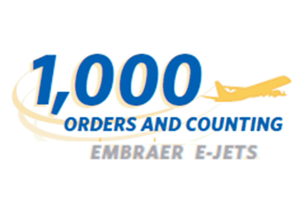 1000 E-Jets vendu pour Embraer