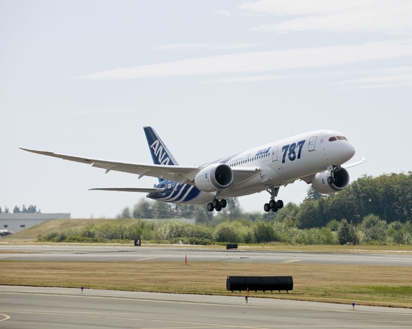 Livraison du premier  Boeing 787 à la compagnie ANA