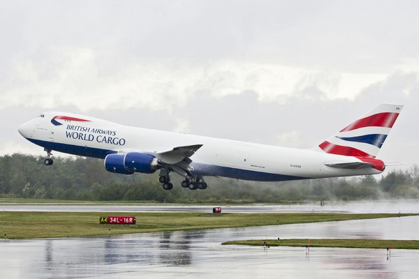 Boeing 747-8F  British Airways World Cargo