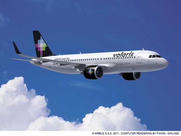 Airbus A320neo aux couleurs de Volaris