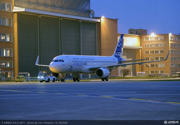 Airbus A320 avec les Sharklets