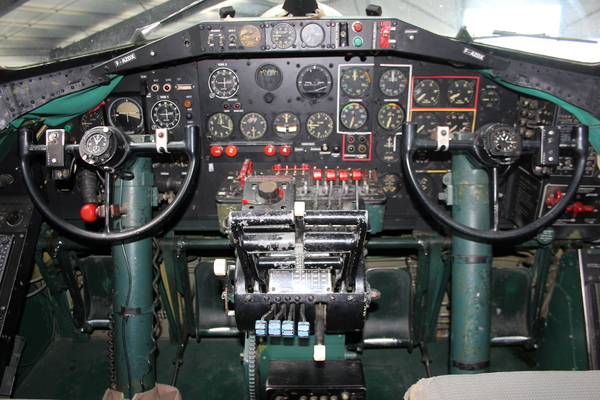 Cockpit B-17 Forteresse volante