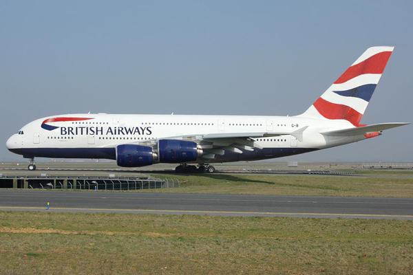infographie A380 British airways