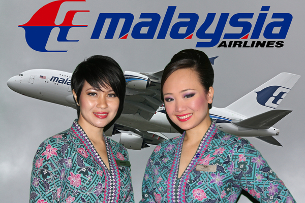 Hôtesse Malaysian Airlines, soirée A380