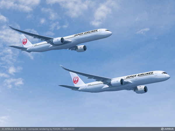 Airbus A350 XWB de Japan Airlines
