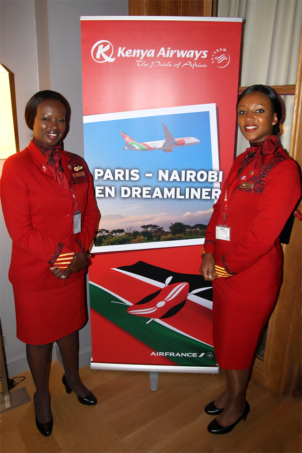 Cérémonie Boeing 787 Kenya Airways