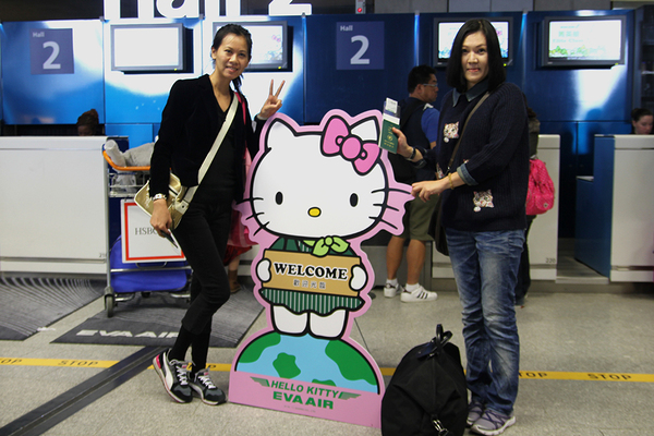 Cérémonie Hello Kitty Eva Air