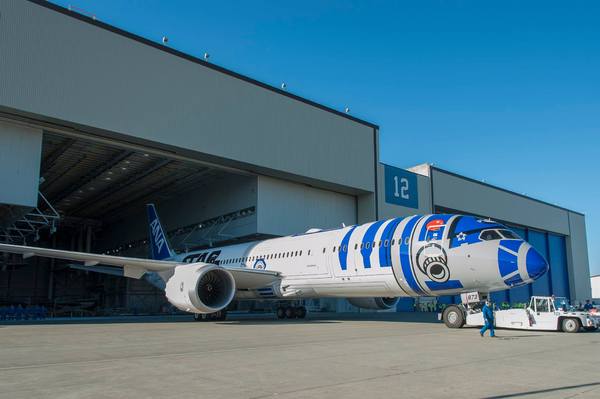 Boeing 787-9 ANA Star Wars R2-D2