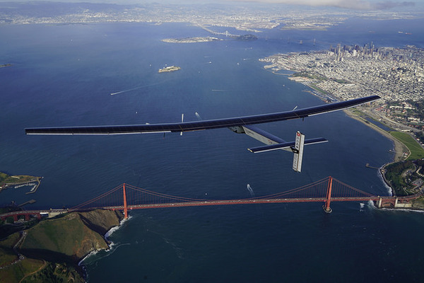Solar Impulse 2 en Californie