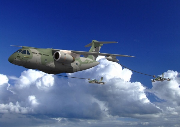 KC-390 - ravitaillement en vol