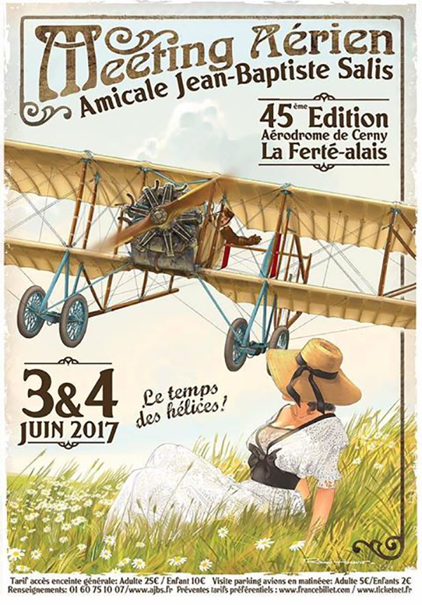 Affiche Meeting Cerny - La Ferté Alais 2017