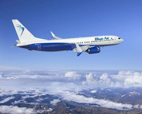 Boeing 737 Max Blue Air