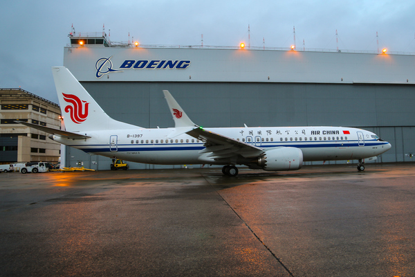 Boeing 737 max 8 Air China