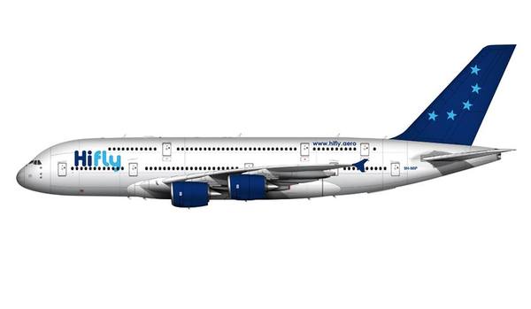 Airbus A380 Hi Fly