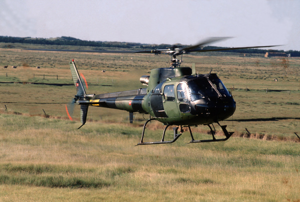 Hélicoptère Fennec Armée de l'Air Danoise