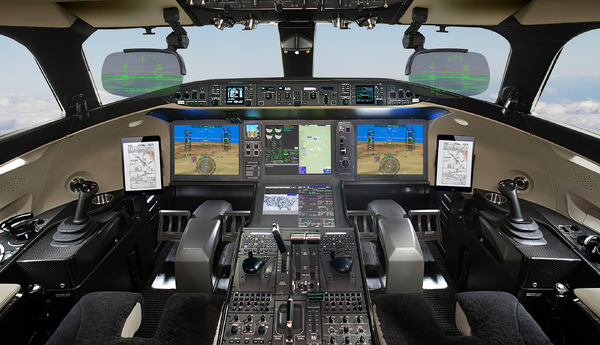 Cockpit Bombardier Global 7500 
