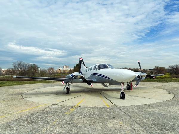 Euroairlines renforce son service d'aérotaxi avec son nouvel avion Cessna 421C 