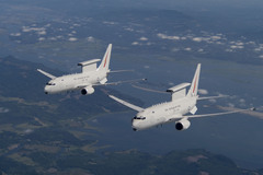 Deux Wedgetail 737 AEW&C de la Royal Australian Air Force en vol