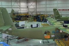 Ligne de production du Twin Otter chez Viking Air