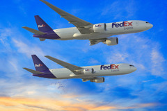 Boeing 777 et Boeing 767 Fedex