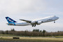 Le premier 747-8 en vol