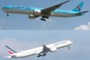 Boeing 777 Korean Air & Boeing 777 Air France