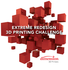 Runners Up Announced in “Extreme Redesign” Contest by Dimension 3D Printing