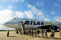 Atlas Air Worldwide Announces Launch of First U.S. Military Passenger Charter Flight