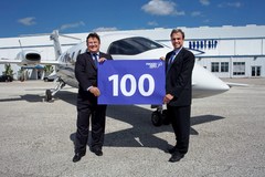 Avantair, Inc. Takes Delivery of 100th Piaggio P.180 Avanti in the U.S.
