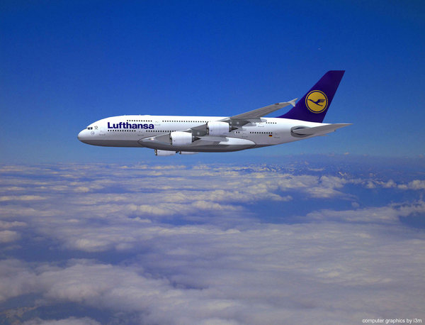 Airbus A380 de Lufthansa