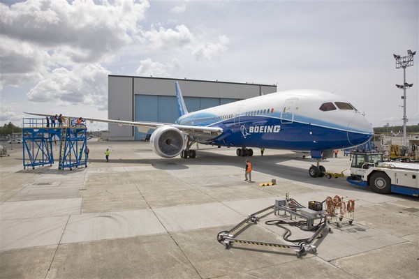 Boeing 787-8 en phase de test