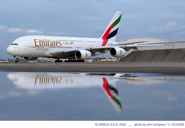 Airbus A380 d'Emirates