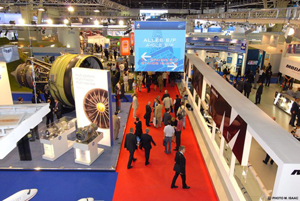 Hall du salon du Bourget