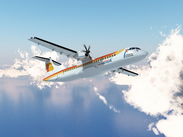 ATR 72-600 aux couleurs d'Air Nostrum