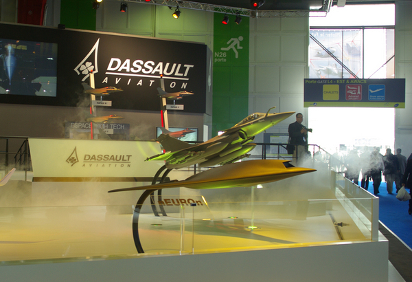 Stand Dassault Aviation au Salon du Bourget 2009