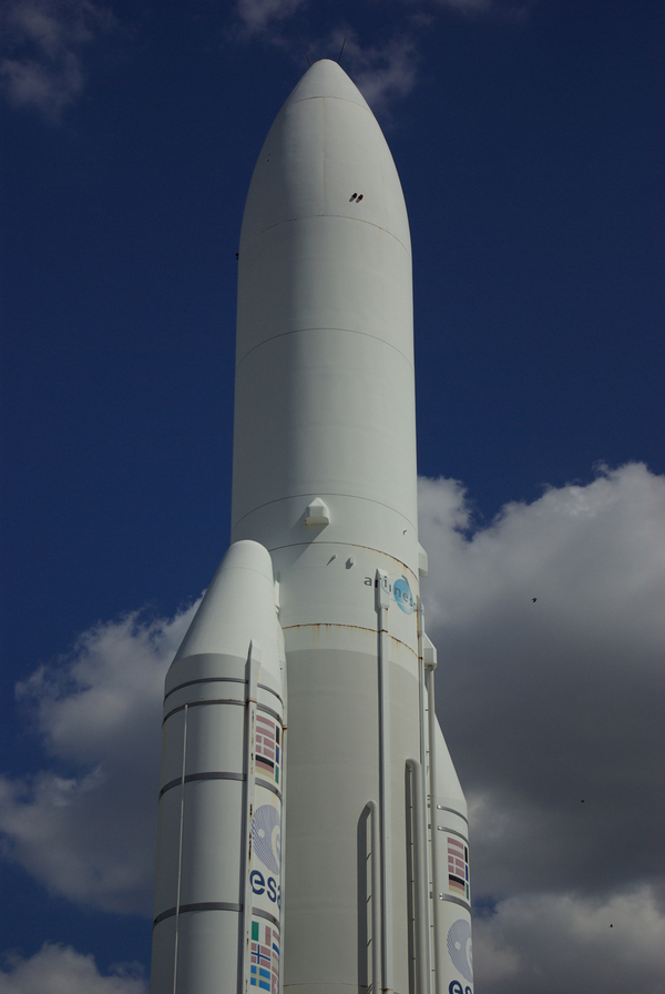 Fusée Ariane Espace au Salon du Bourget 2009