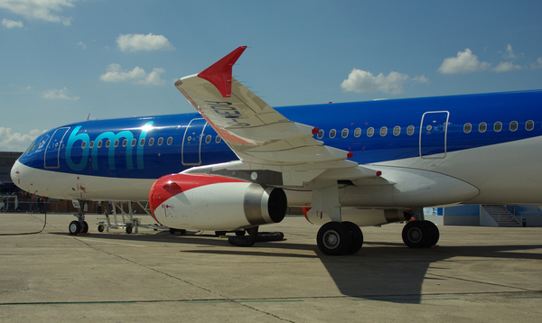 Airbus A321 aux couleurs de BMI au Salon du Bourget 2009