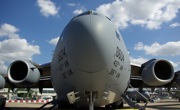 Boeing C-17 Globemaster III au Salon du Bourget 2009 Boeing C-17 Globemaster III au Salon du Bourget 2009
