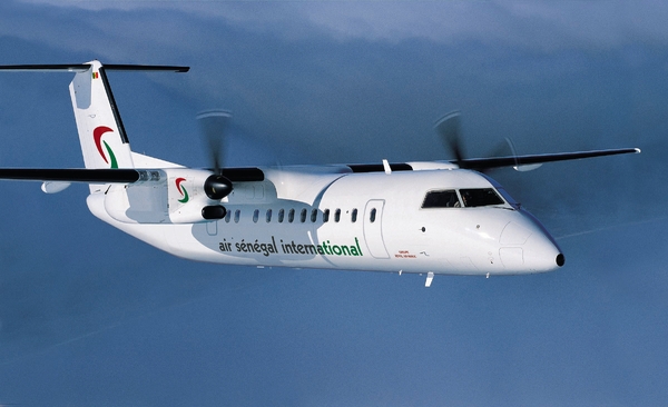 Bombardier Q300 aux couleurs d'Air Sénégal International