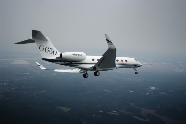 Premier vol du Gulfstream G650