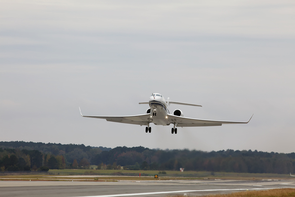 G650 au décollage