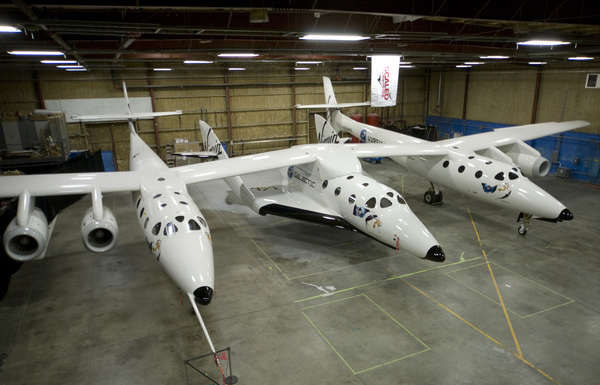 Le SpaceShipTwo de Virgin Galactic