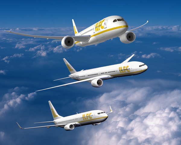 Appareils de Boeing aux couleurs d'ILFC