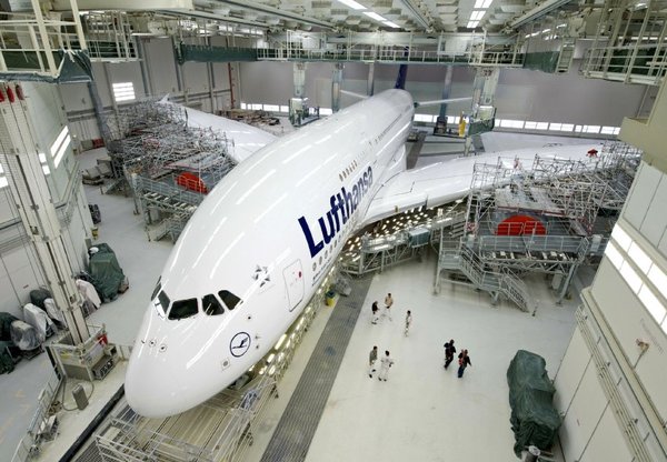 Airbus A380 de Lufthansa