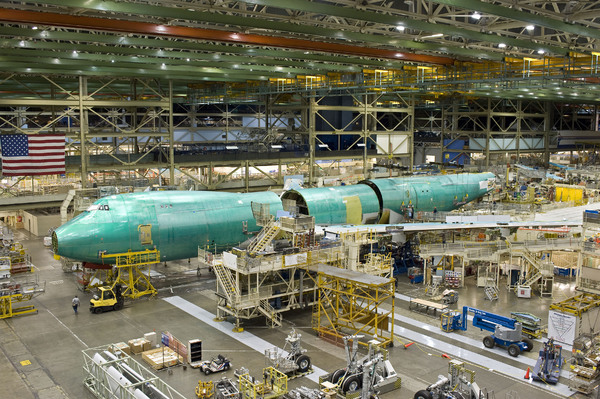 Chaîne d'assemblage du Boeing 747 Chaîne d'assemblage du Boeing 747